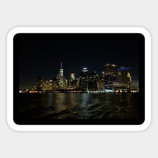 NYC Skyline at Night (2022) Sticker